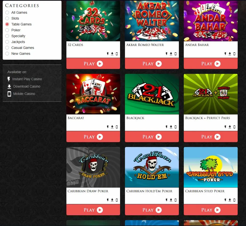 Lucky Red Casino Blackjack Apr 2026