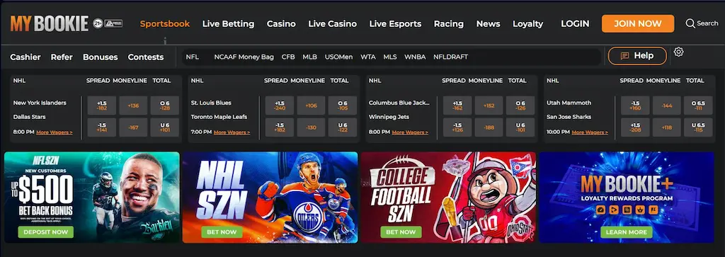 MyBookie Sportsbook FI Nov 2025