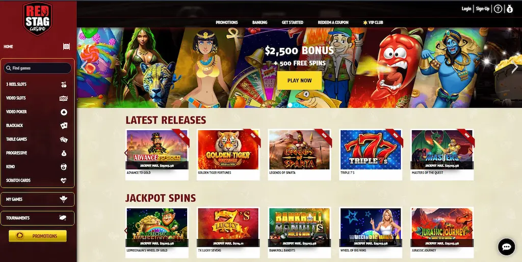 Red Stag Casino Bonus Apr 2026