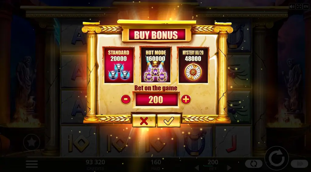 Rise of Zeus Buy Bonus