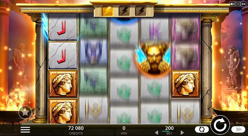 Rise of Zeus Golden Scatter