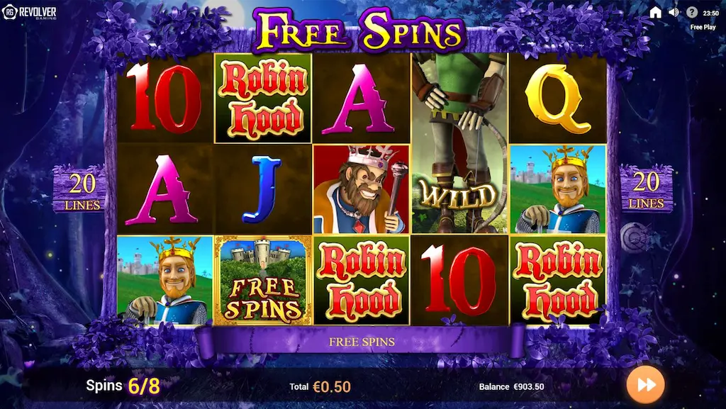 Robin Hood and His Merry Wins Free Games