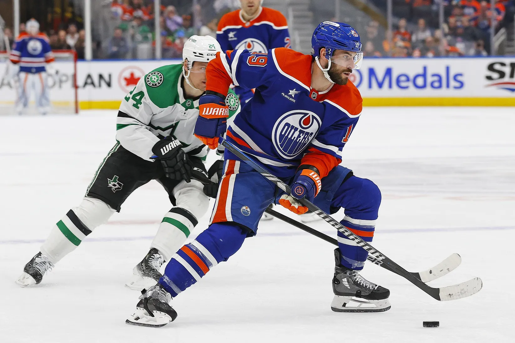 Adam Henrique and Roope Hintz