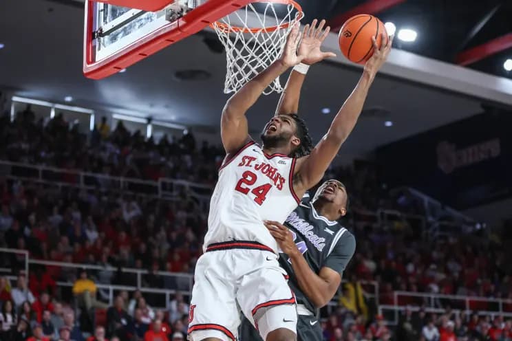 Zuby Ejiofer leads St. John's with 18.3 points per game and seven boards as well - NCAA Basketball Picks