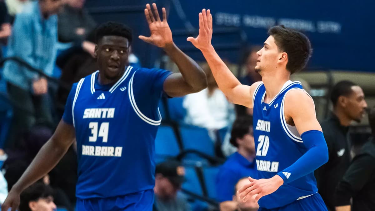 Saint Mary's and UConn transfer, Aidan Mahaney puts up 15 points and four assists per game shooting 45.8% from beyond the arc - NCAA Basketball Picks
