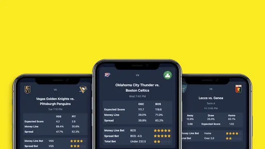 BetAlytics, one of the top sports betting picks and predictions apps in 2025