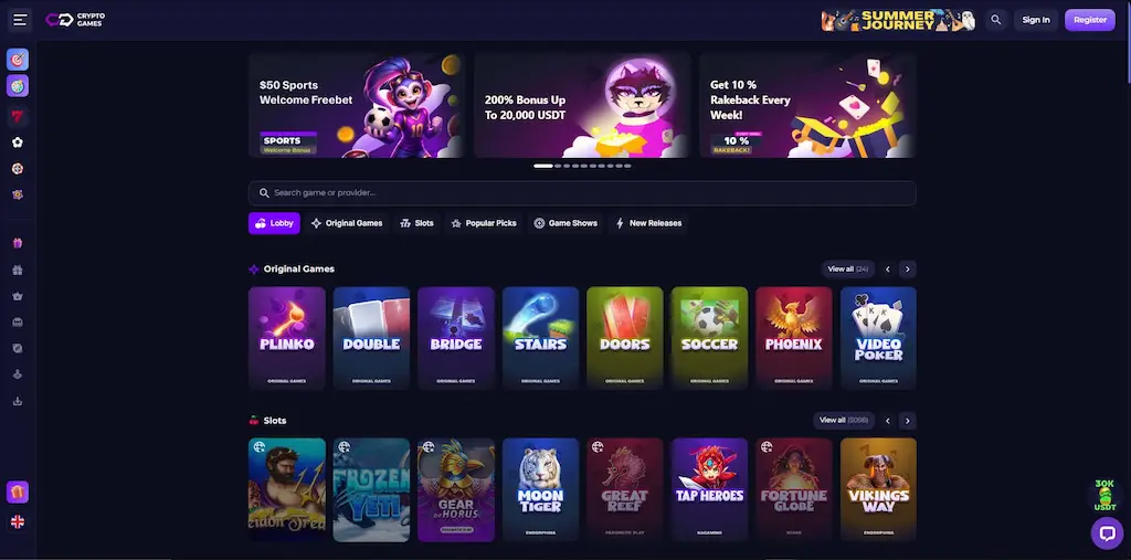 crypto-games casino crypto fi june 2026