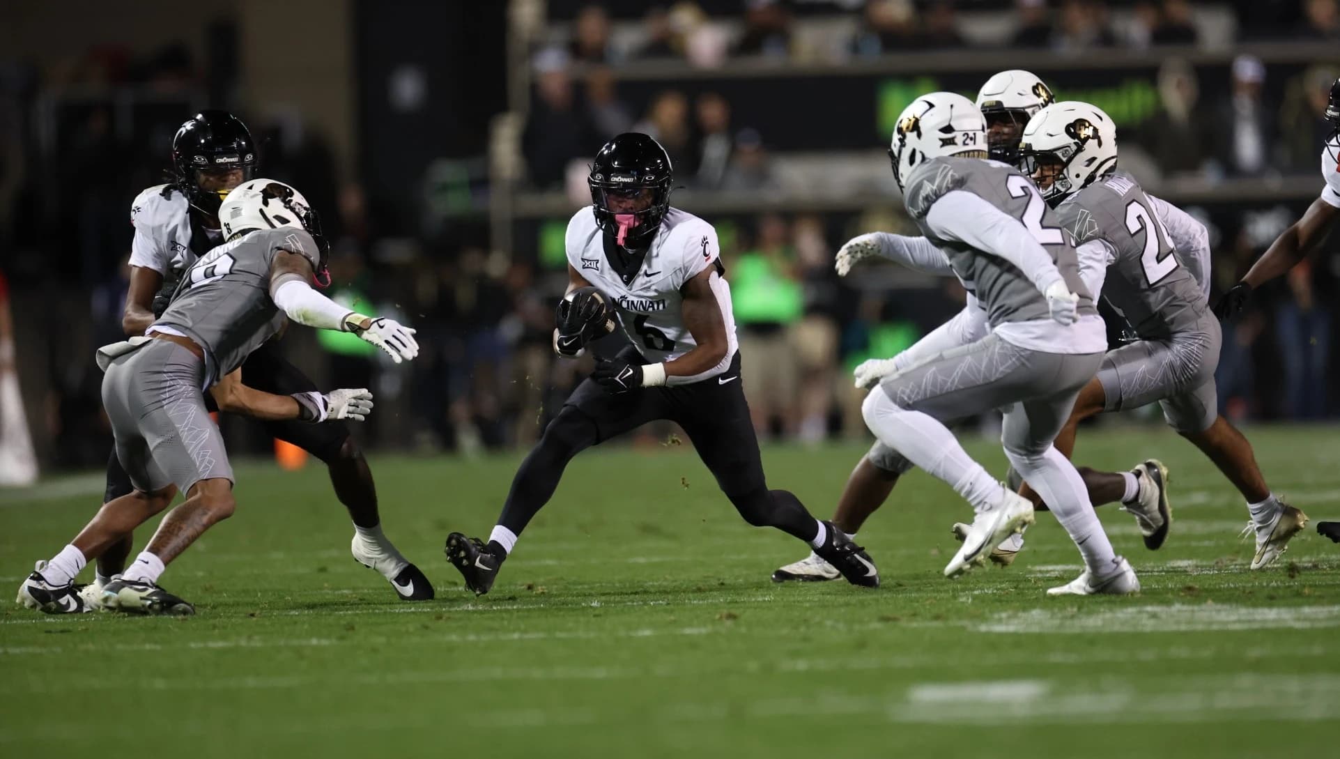 Evan Pryor has three touchdowns on 66 carries for 478 rushing yards - BYU Cincinnati Picks