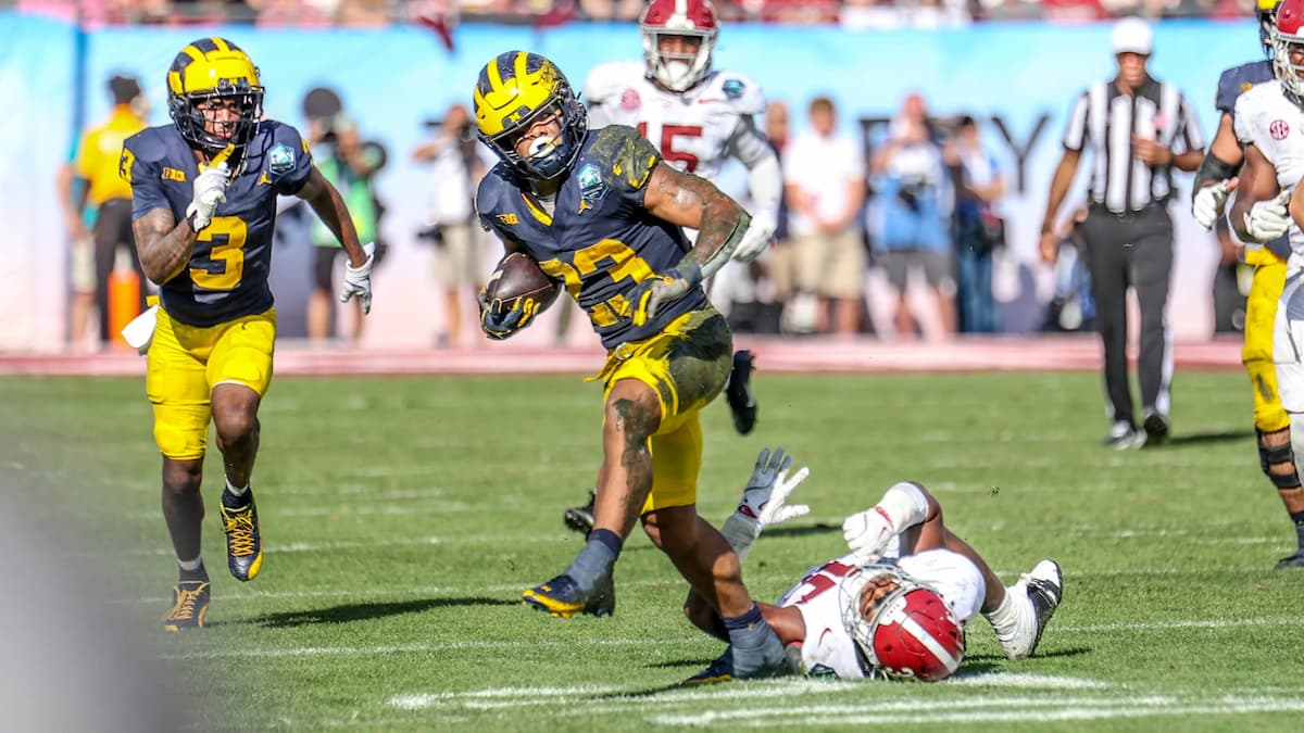 Jordan Marshall runs for over 6.1 yards per carry, but has yet to face a defense like Ohio State's - NCAA Football Player Props