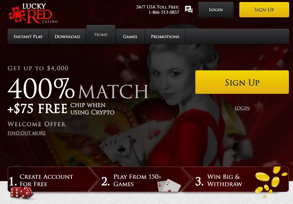lucky red casino live casino may 2026