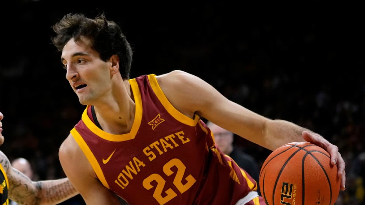 Milan Momcilovic and Iowa State take on Iowa at home tonight - Iowa Iowa State Picks