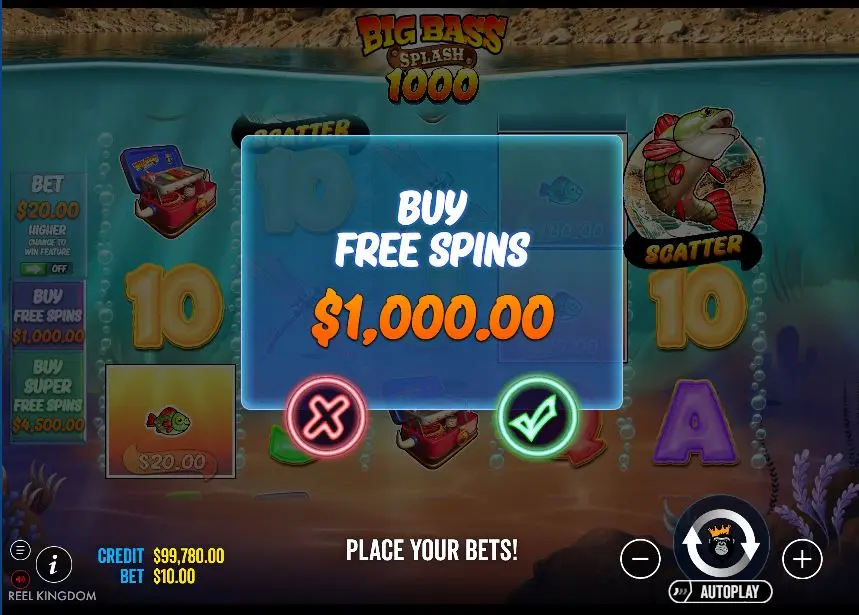 Big Bass Splash 1000 News Buy Free Spins