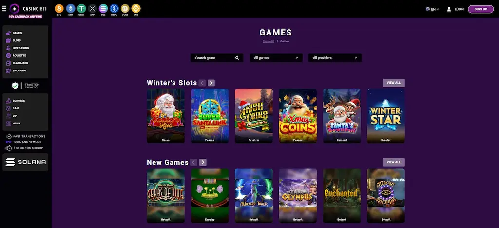 Casino Bit Games Dec 2025