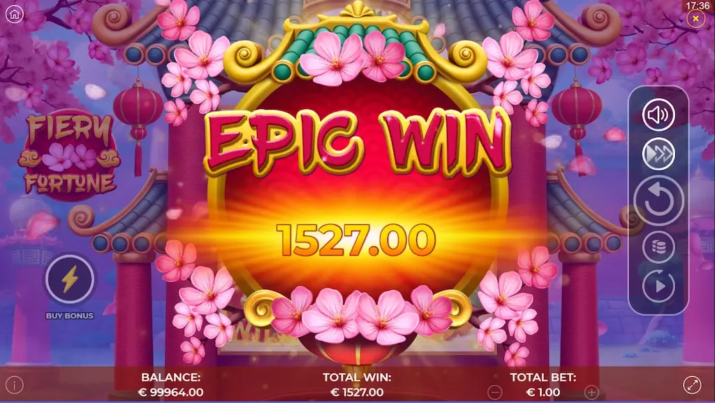 Fiery Fortune gameplay