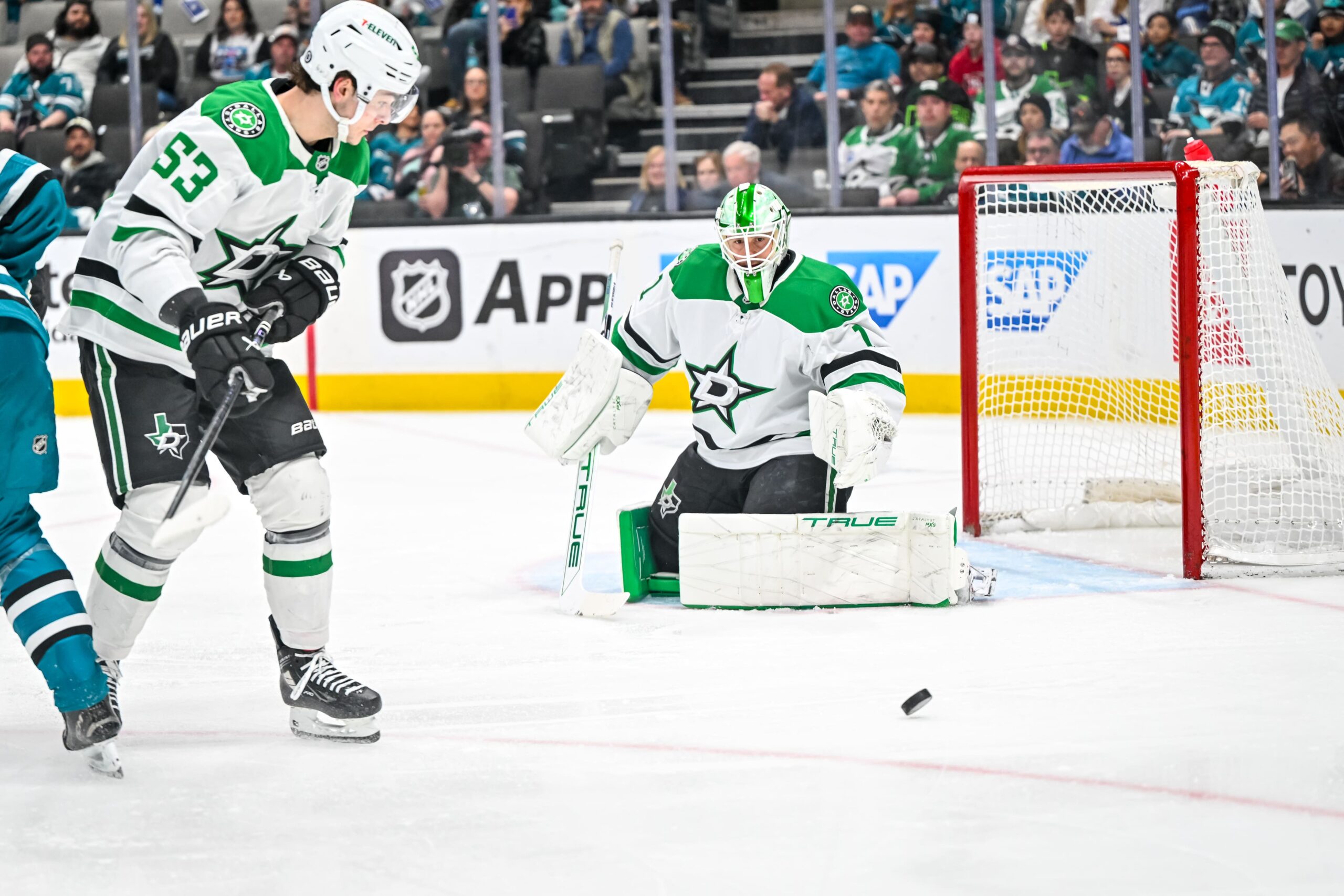 Wyatt Johnston and Casey DeSmith