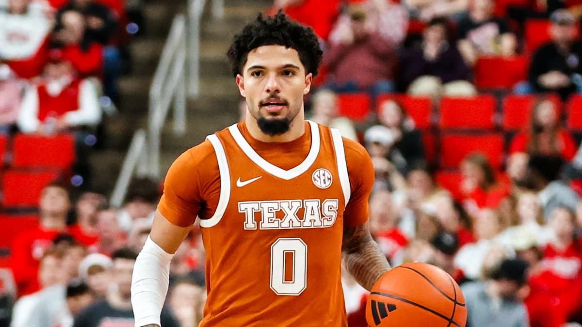 Jordan Pope adds 12.5 points per game for the Longhorns, shooting over 37.5% from deep - Texas UConn Picks