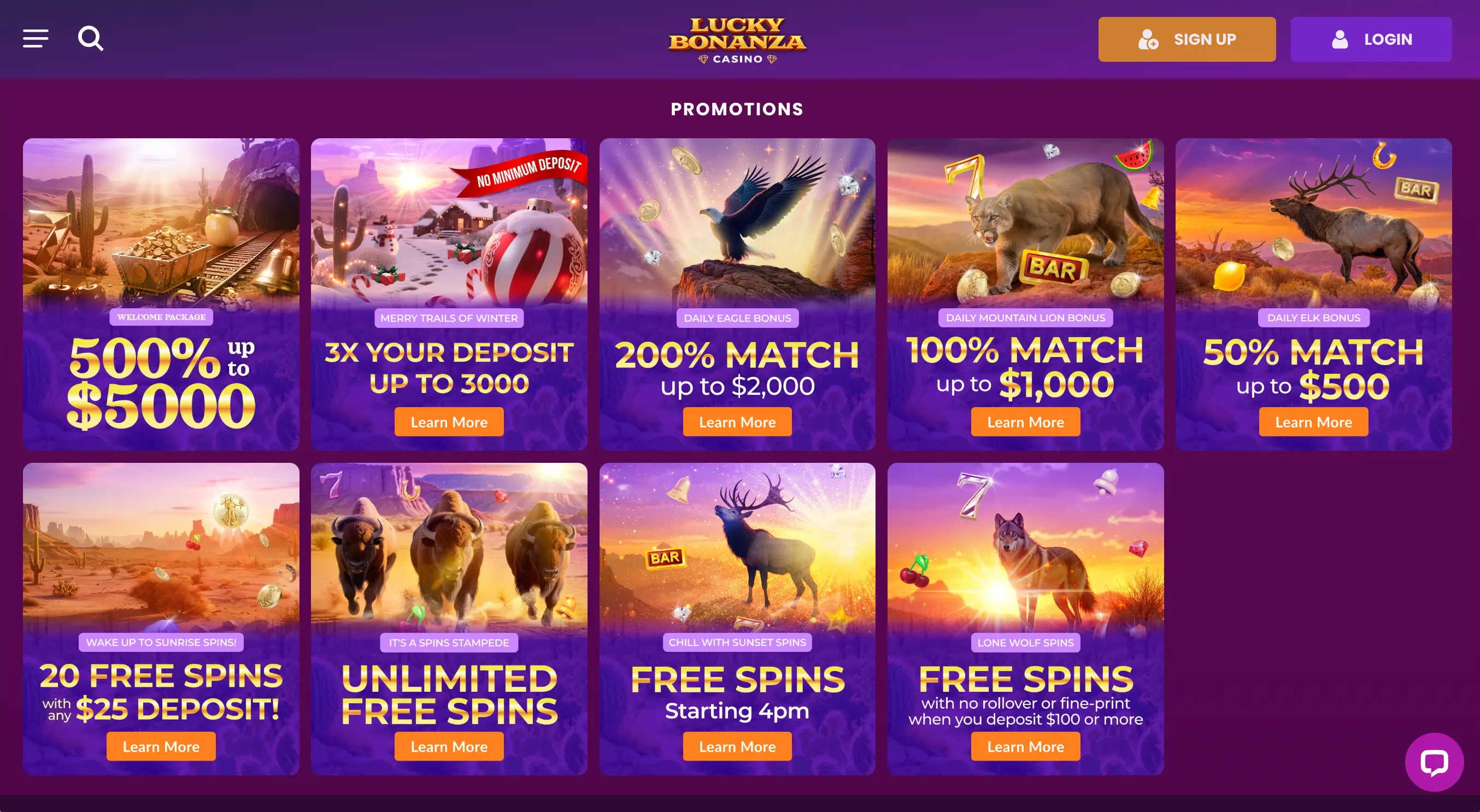 Lucky Bonanza Casino Promotions Dec 2025