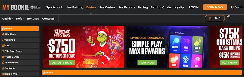 MyBookie Casino FI Dec 2025