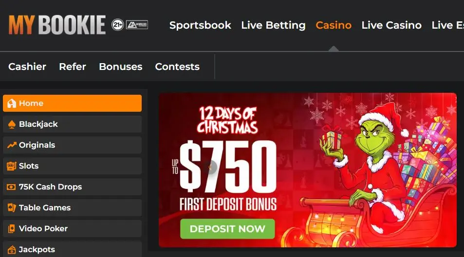 MyBookie Casino Welcome Bonus Dec 2025