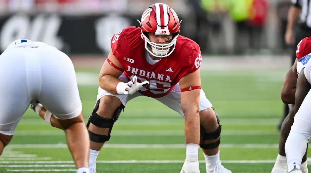 NCAAF Indiana Hoosiers Carter Smith