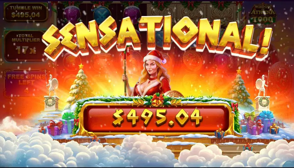 Wisdom of Athena 1000 Xmas gameplay