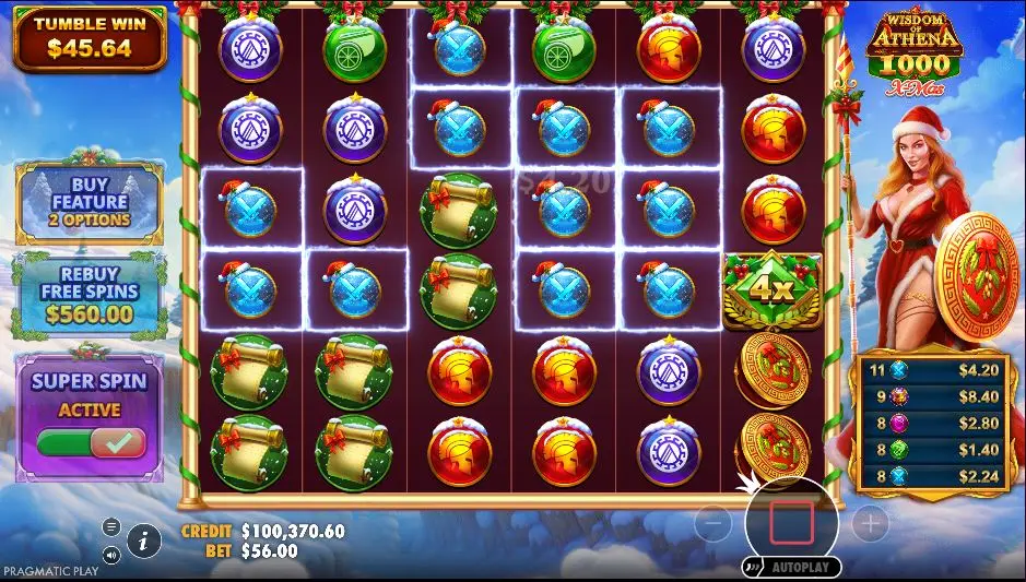 Wisdom of Athena 1000 Xmas Unlock the Top Row