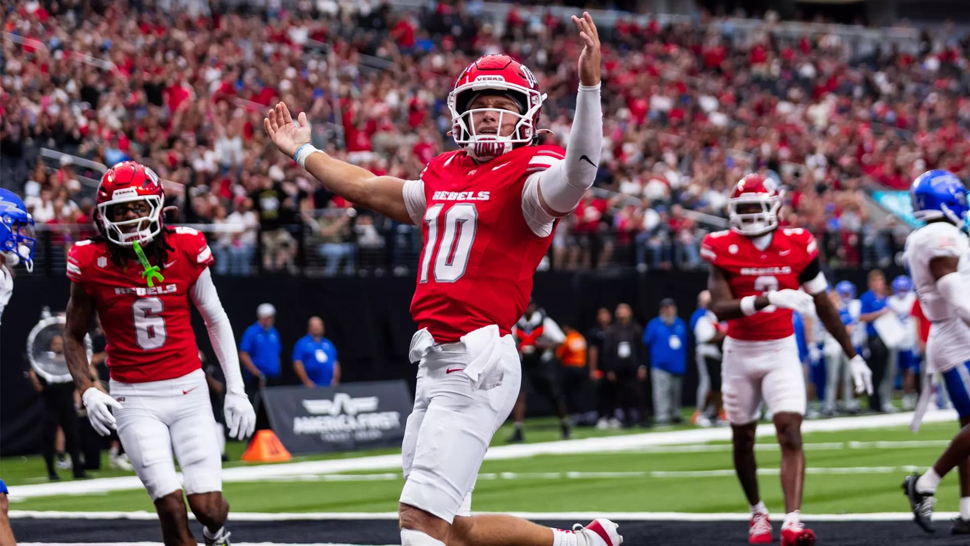 Anthony Colandrea is second on the team in carries, rushing yards and touchdowns - UNLV Boise State Picks