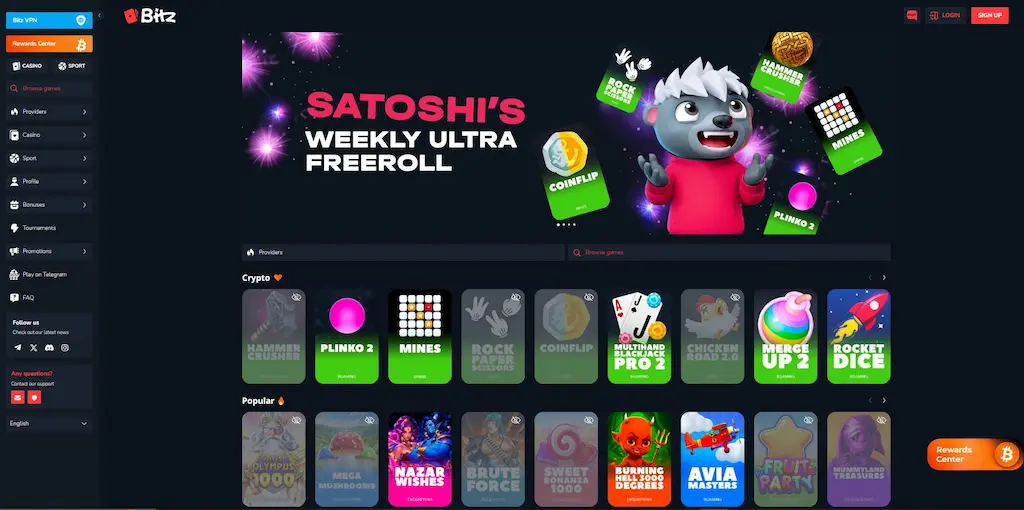 bitz.io casino crypto june 2026