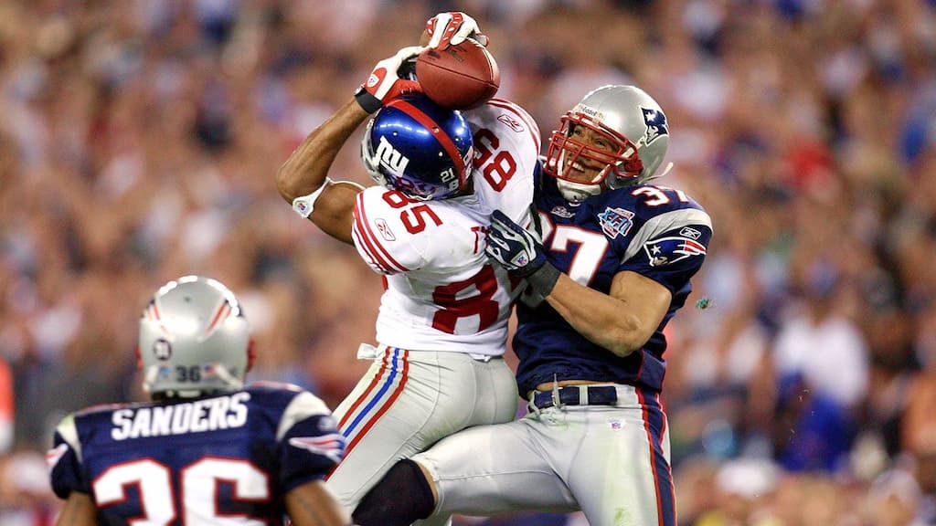 David Tyree's helmet catch in Super Bowl XLII is one of the most notable moments in New York Giants history