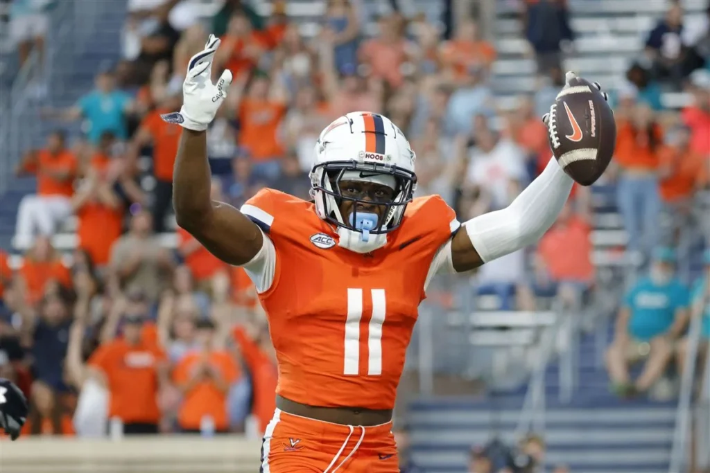 NCAAF Virginia Cavaliers Trell Harris