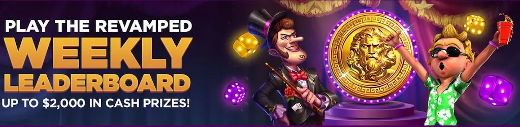 Super Slots Casino Weekly Leaderboards
