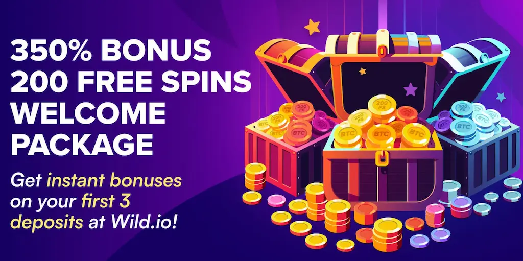 Wild.io Casino Welcome Bonus