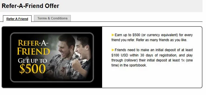 Bookmaker Sportsbook Refer a Friend Feb 2026