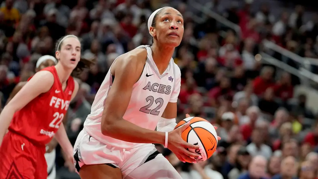 WNBA Las Vegas Aces A'Ja Wilson