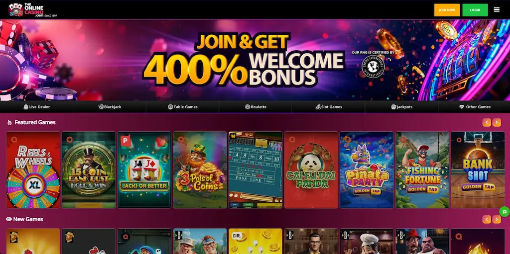 the online casino real june 2026 mini review