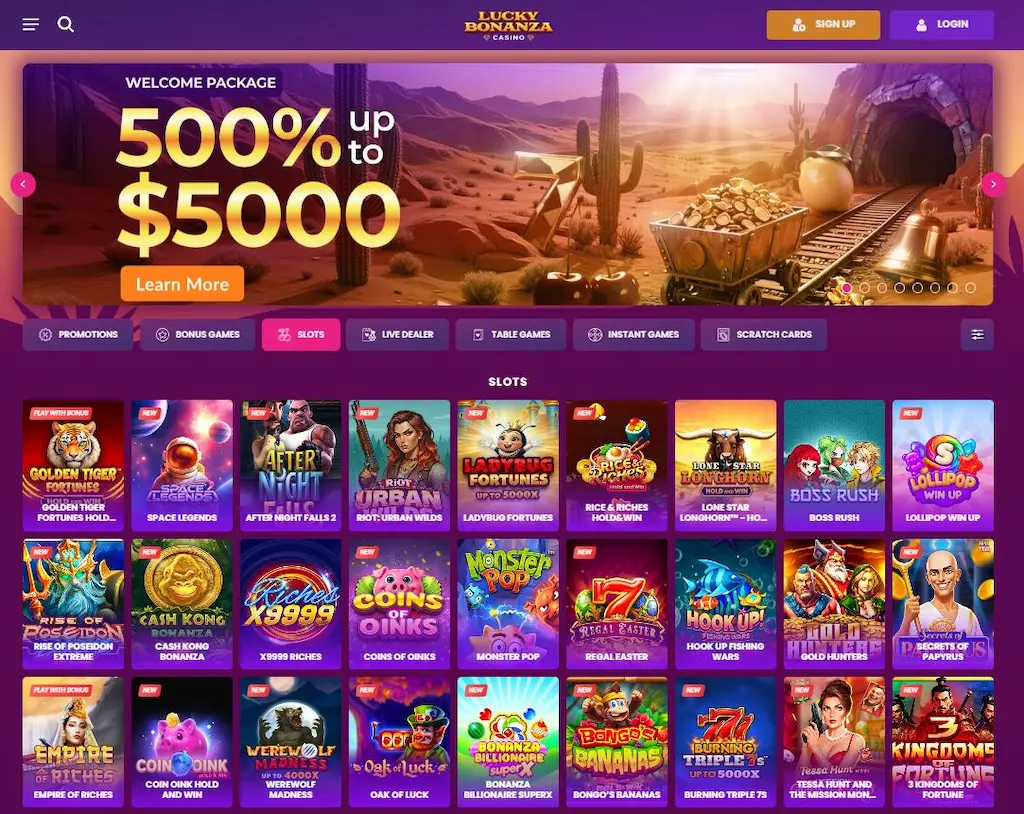 Lucky Bonanza Betsoft Apr 2026