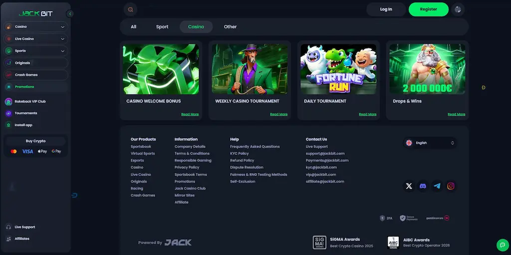 JackBit Casino Promos May 2026