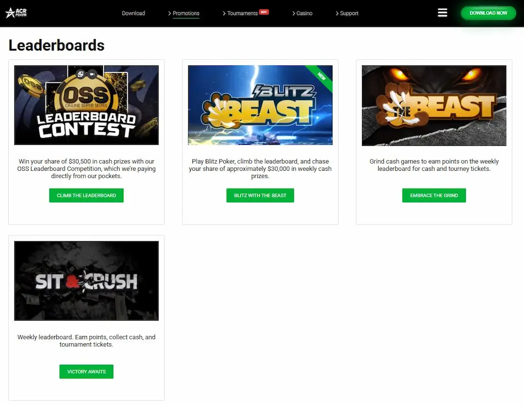 acr poker other bonuses and promos may 2026