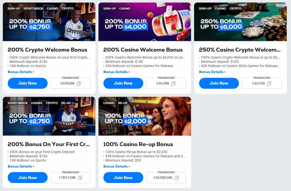betus casino other promos may 2026