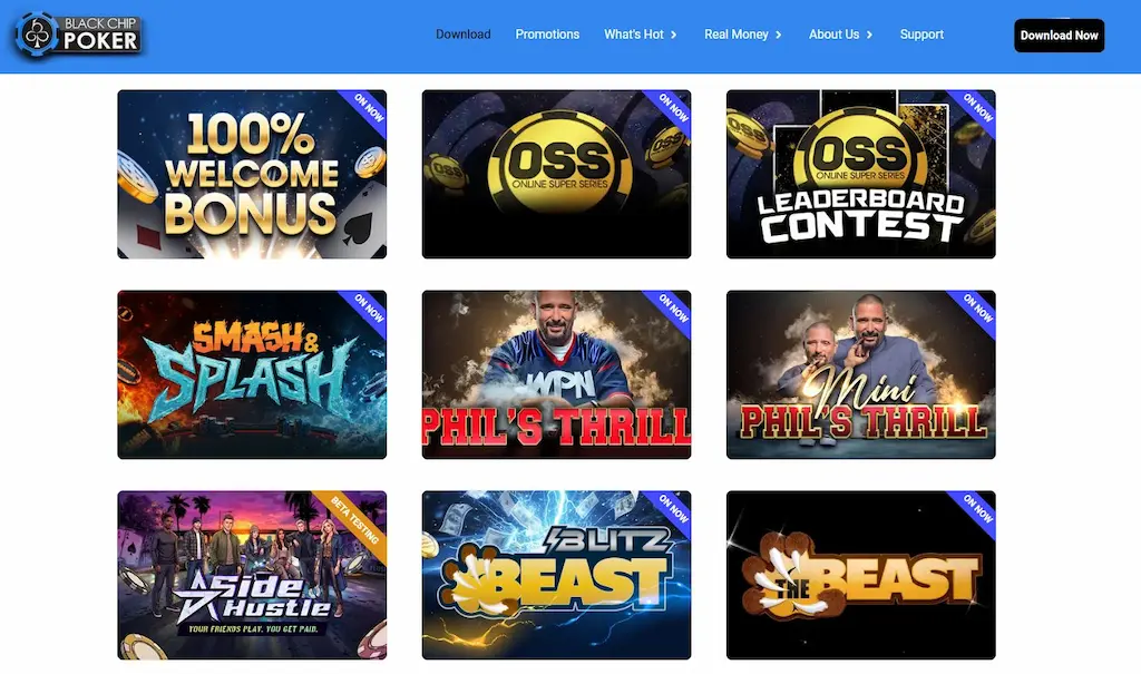 black chip poker other bonuses and promos may 2026