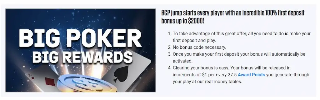 black chip poker welcome bonus may 2026