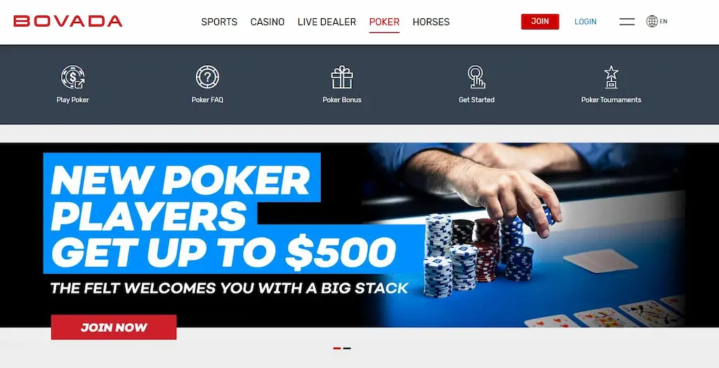 bovada poker welcome bonus may 2026