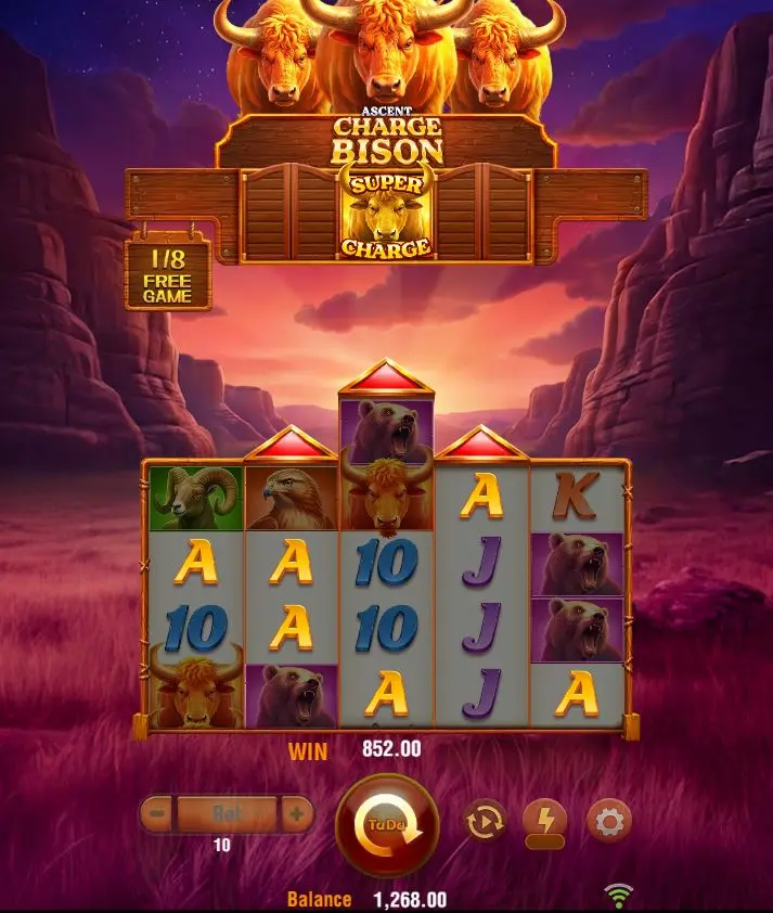 charge bison ascent free game