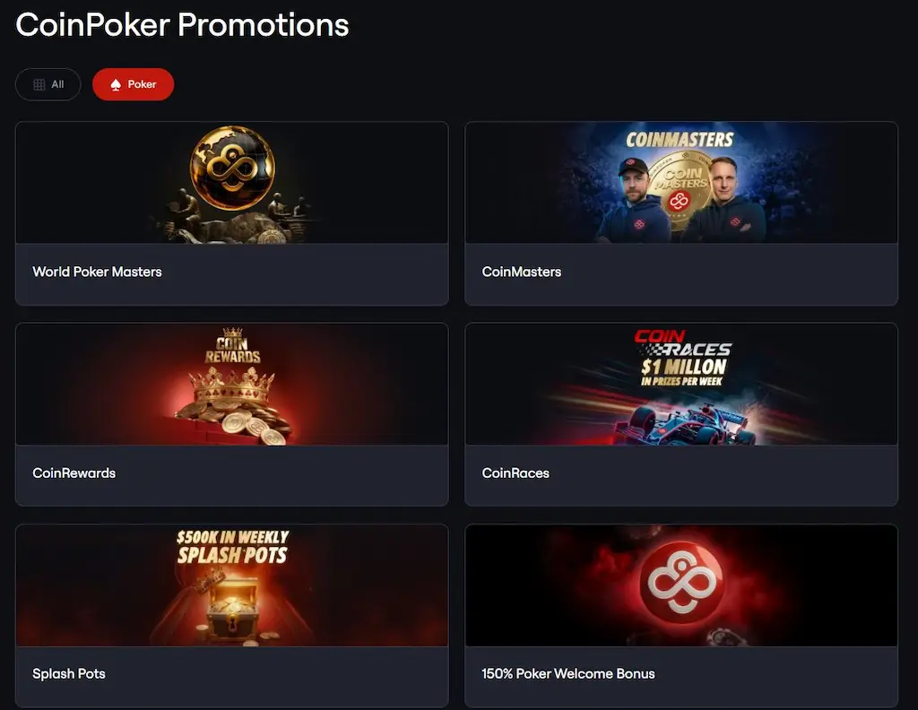 coinpoker promotions may 2026