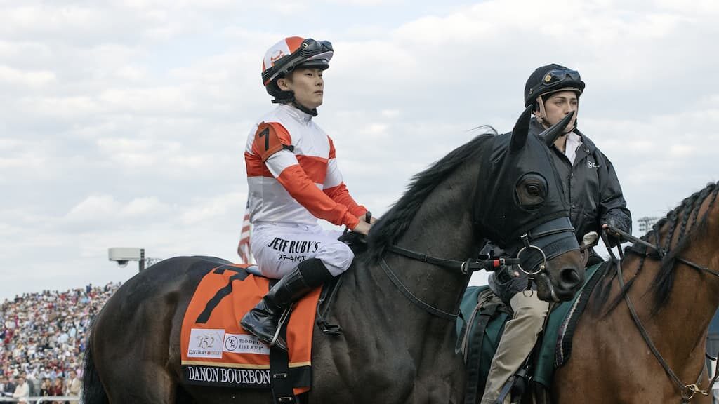 Danon Bourbon, who will miss the Preakness Stakes after being injured in the Kentucky Derby