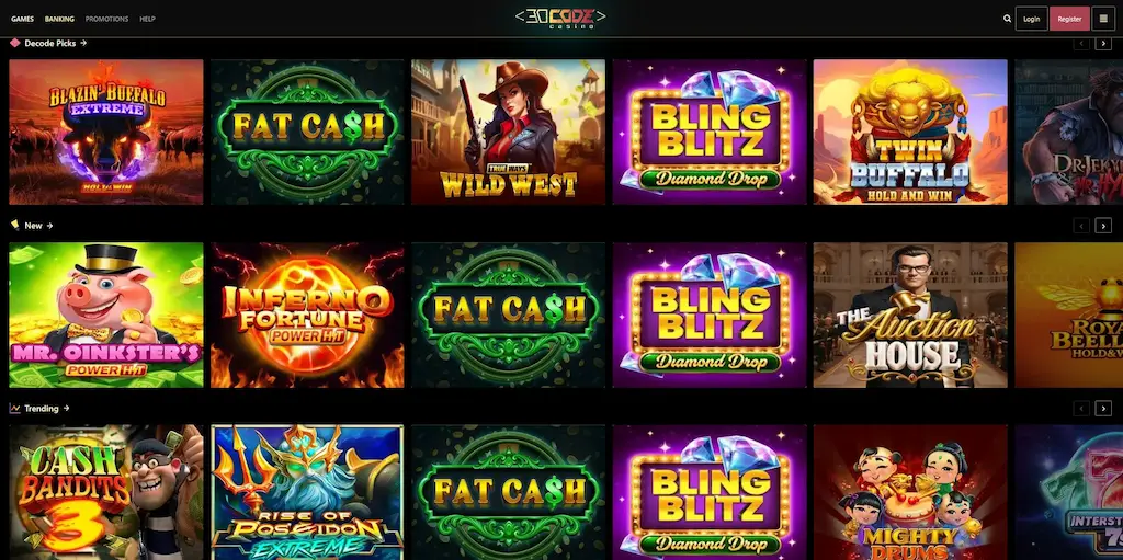decode casino games may 2026