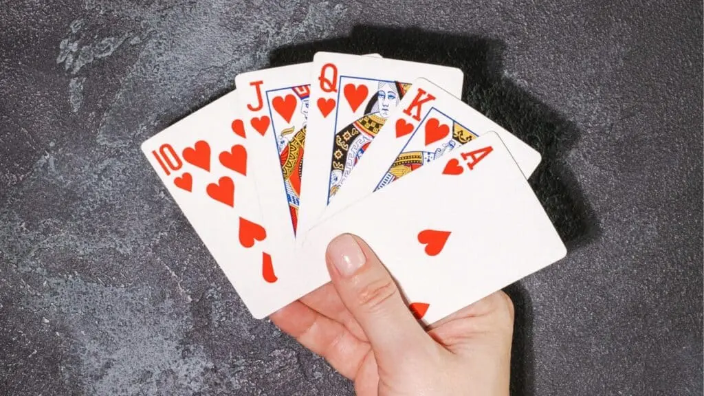 five card draw poker hands