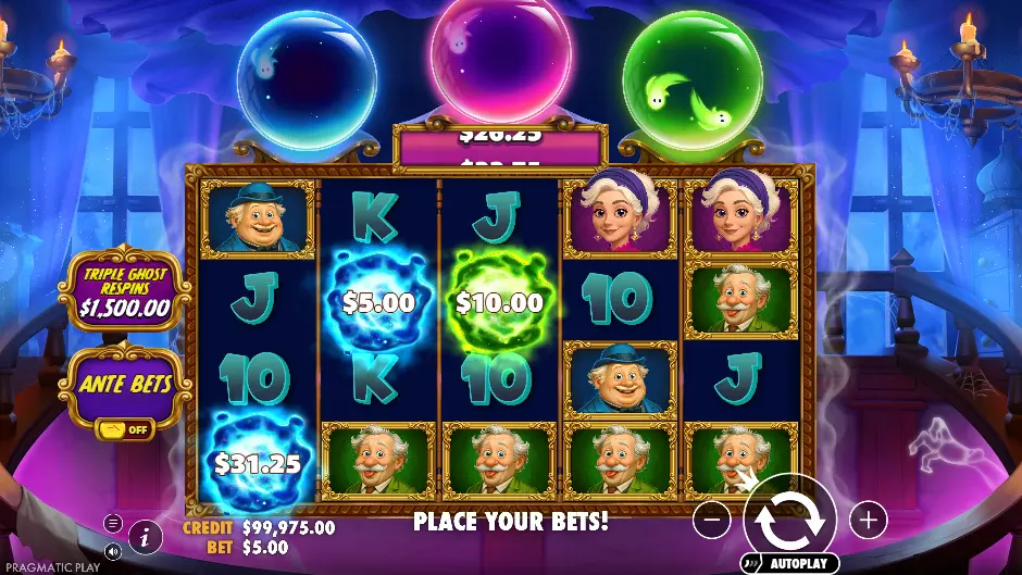 great ghosts! main features