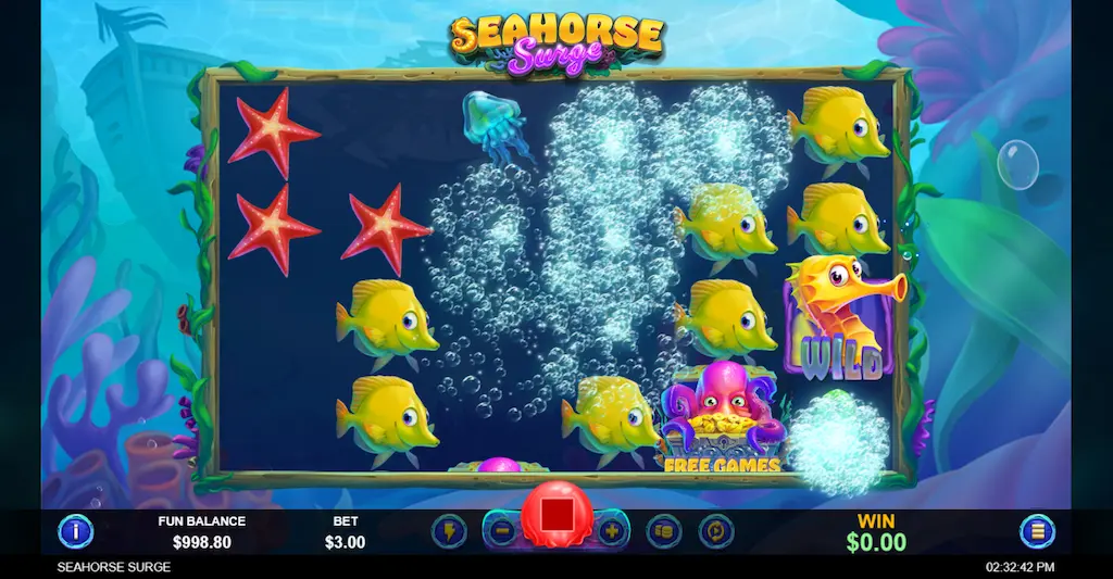 seahorse surge cascade trigger