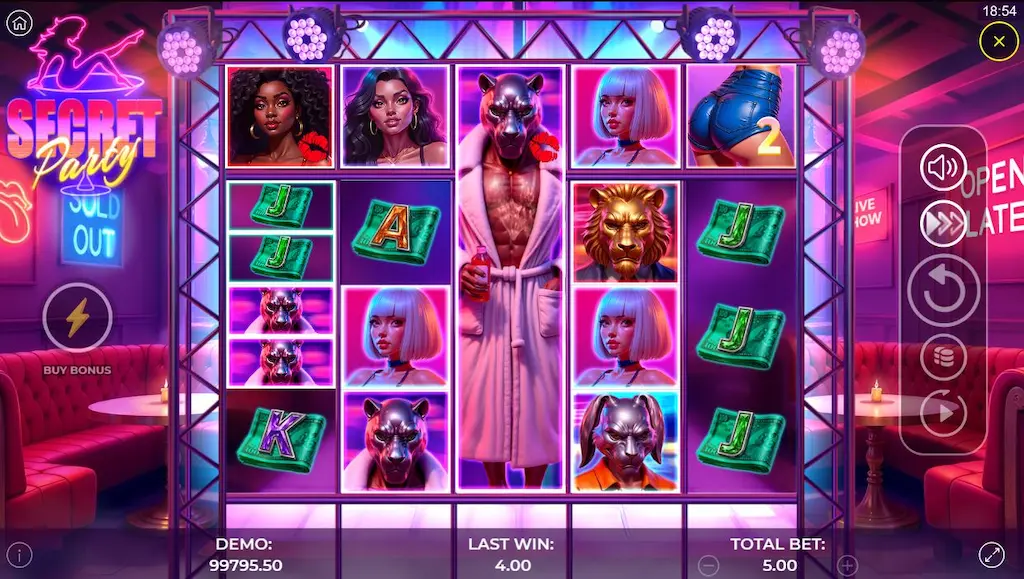 secret party main features